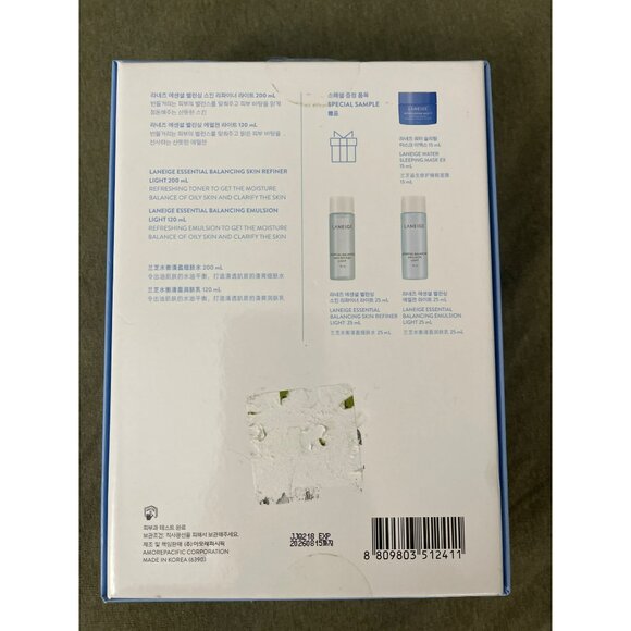 LANEIGE Basic Duo Set Hydrating Skincare Gift Set For All Skin Types NEW - Picture 3 of 5
